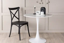 Venture Home Spisebord & Kjøkkenbord-Hamden Spisebord 80 cm Hvit