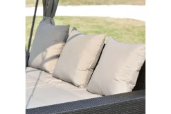 Solseng-Hammock BARCELONA 236x180xH210cm Beige,Svart