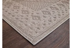 KM Home Flatvevde Tepper-Hampton Flatvevd teppe 160x230 cm Rektangulær Beige