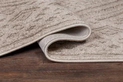 KM Home Flatvevde Tepper-Hampton Flatvevd teppe 160x230 cm Rektangulær Beige