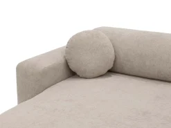 Sovesofaer-Hanish Sovesofa med dobbel sjeselong 5-seter Hvit