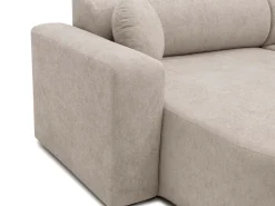 Sovesofaer-Hanish Sovesofa med dobbel sjeselong 5-seter Hvit