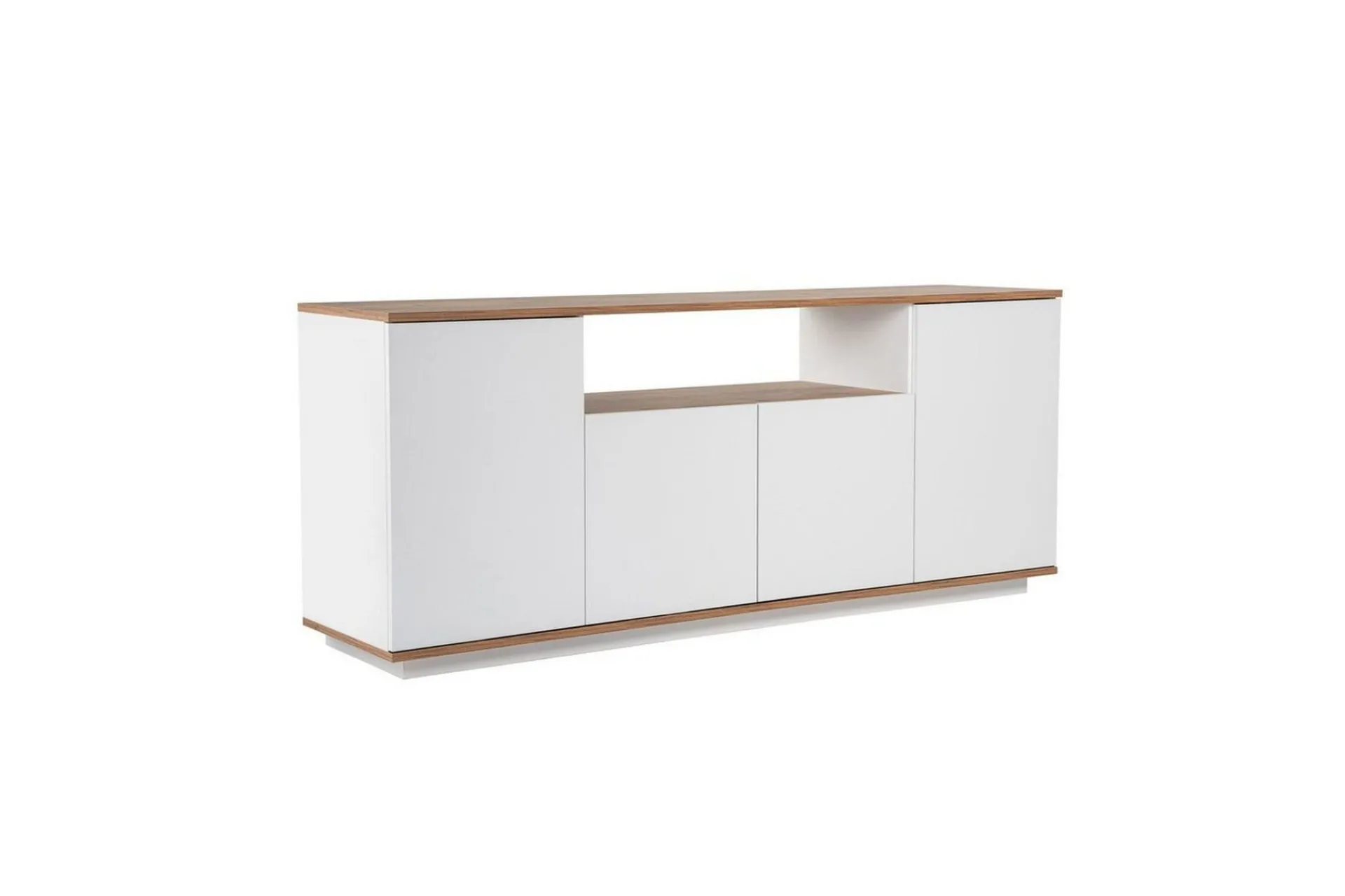 Gangbord|Avlastningsbord-Hano Konsollbord 180 cm Mellomfarget tre,Hvit