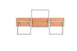 Trio Lighting Taklampe|Kjøkkenlampe-Harper LED-Taklampe 65 cm Mattsvart/Tre