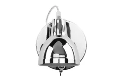 Nattbordslampe|Soveromslampe-Harrington Vegglampe 33 cm Sølv