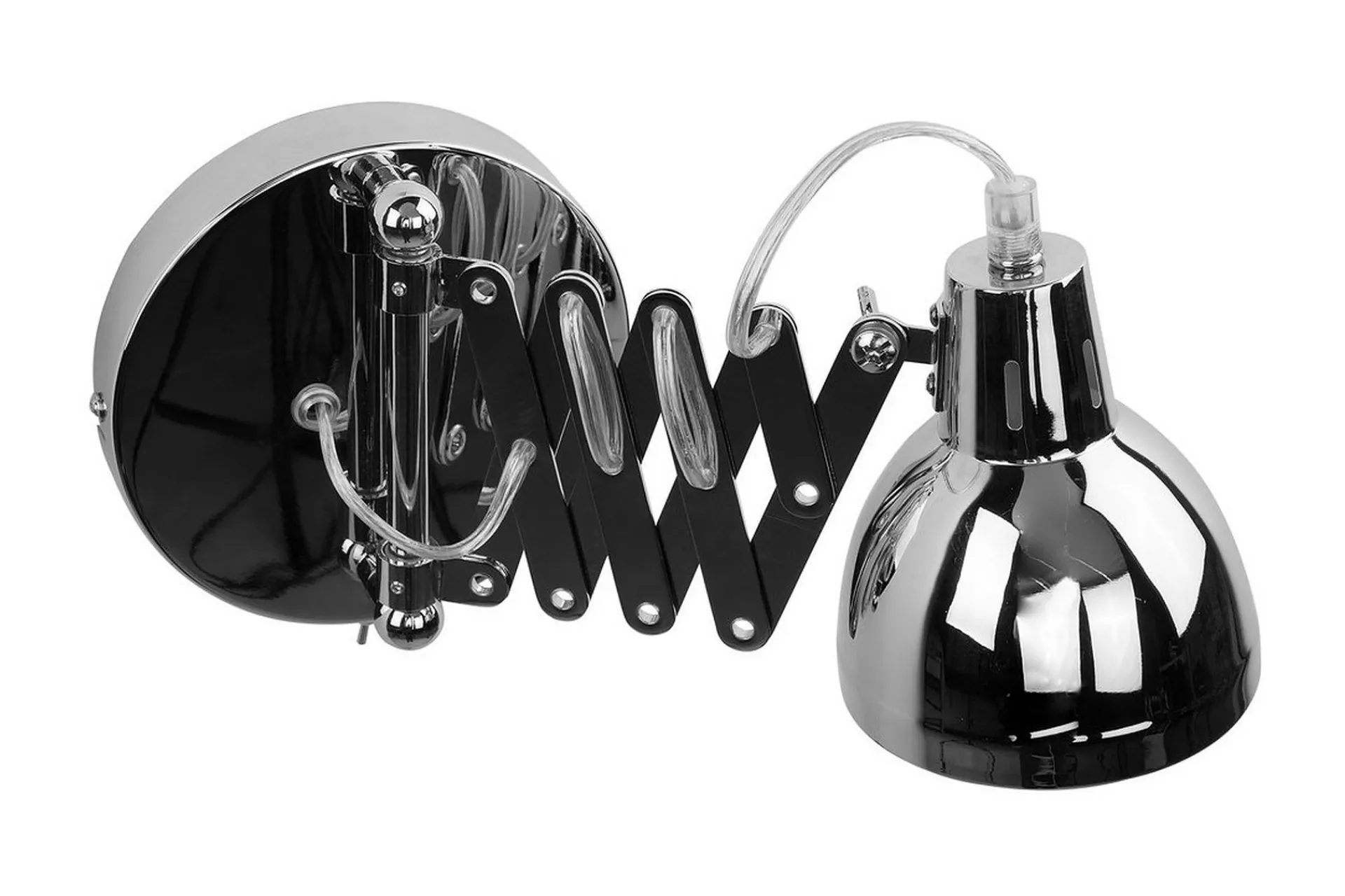 Nattbordslampe|Soveromslampe-Harrington Vegglampe 33 cm Sølv