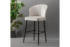 Barmøbler-Harryson Barstol Cream,Svart