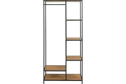 Knaggerekke-Hartsoe Klesstativ 77 cm Svart