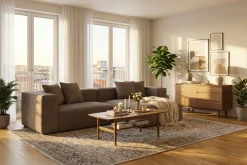 Andrarum Havana 3-seters Lav Sofa med vendbar divan