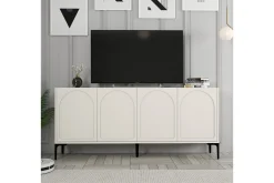 Gangbord|Avlastningsbord-Hazim Konsollbord 180 cm Cream,Svart