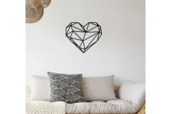Heart Metal Decor Veggdekor