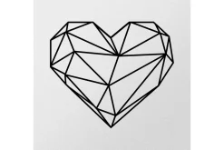 Heart Metal Decor Veggdekor