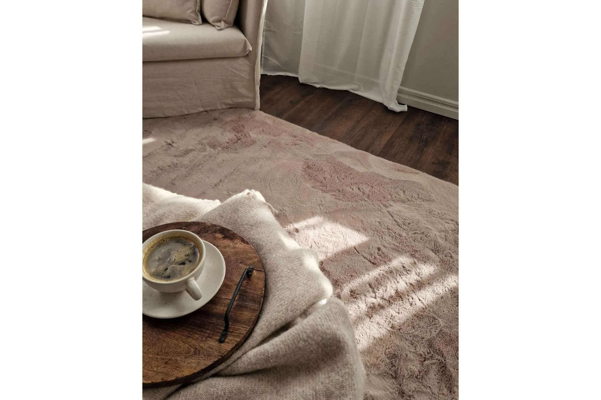 Moderne Tepper-Heaven Deluxe Teppe 160x230 cm Taupe