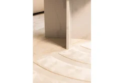 KM Home Skinn & Pelstepper|Sitteputer-Heaven Trend Maskinvevd teppe 200x290 cm Beige