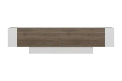 Tv-Benk & Mediabenk-Hejde TV-Benk 150 cm Brun,Hvit