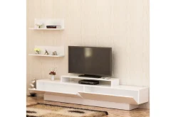 Tv-Møbelsett-Hejde TV-Benk 180 cm Hvit