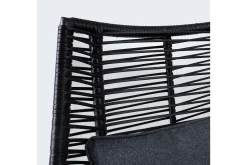 Veranda & Terrasse|Loungesett-Helsinki Sofagruppe Svart/Brun
