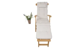 Fritab Solstolpute|Puter-Hema Deckstolpute 50 cm Hvit