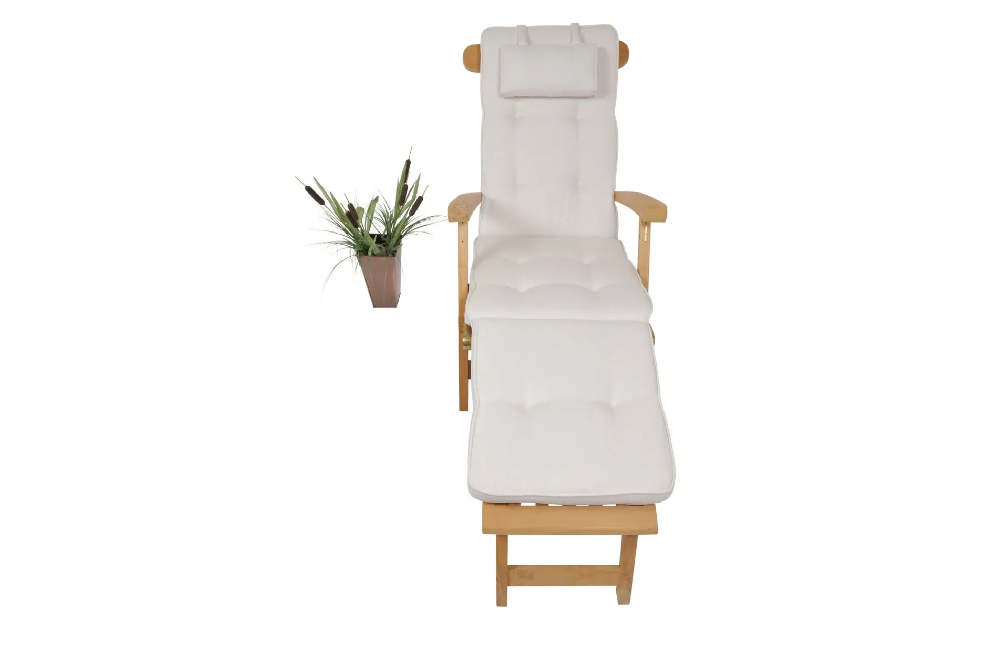 Fritab Solstolpute|Puter-Hema Deckstolpute 50 cm Hvit
