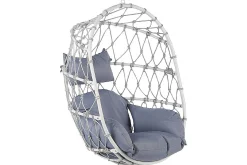 Hengestoler-Hengestol Adria Hvit,Grey