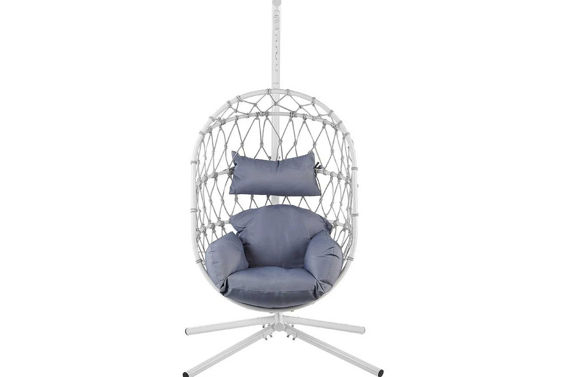 Hengestoler-Hengestol Adria Hvit,Grey