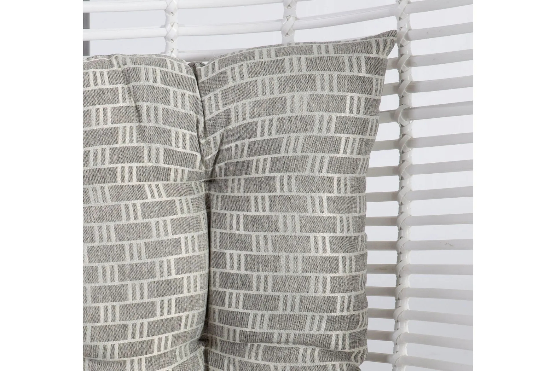 Hengestoler-Hengestol CORA med puter 96x96xH198cm Hvit