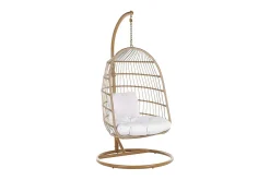 Hengestoler-Hengestol med Stativ tau beige ALL Tre/Natur
