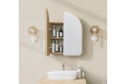 Heren Overskap med speil 45 cm