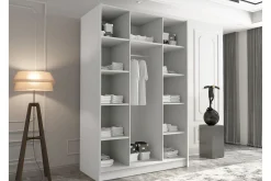 Garderober & Garderobesystem-Herrljunga Garderobe 150 cm Hvit,Svart