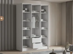 Herrljunga Garderob 150x215 cm med Skuffer