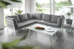 Hillerstorp Veranda & Terrasse|Loungesett-Lidnäs Sofagruppe Hvit