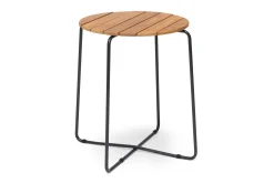 Hillerstorp Balkongmøbler-Oas Cafébord 56 cm Rund Brun