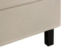 Bedly Kontinentalsenger|Komplett Sengepakke-Hilton Komplett Sengpakke 160x200 cm Kontinentalseng med diamant sengegavl Beige