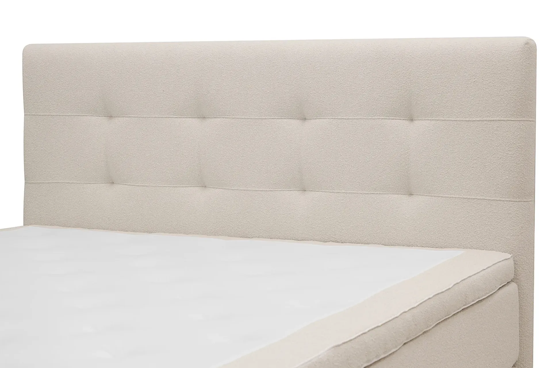 Berg & Strand Kontinentalsenger|Komplett Sengepakke-Hilton Premium Komplett Sengpakke 180x200 cm Kontinentalseng med Sengegavl Lys beige