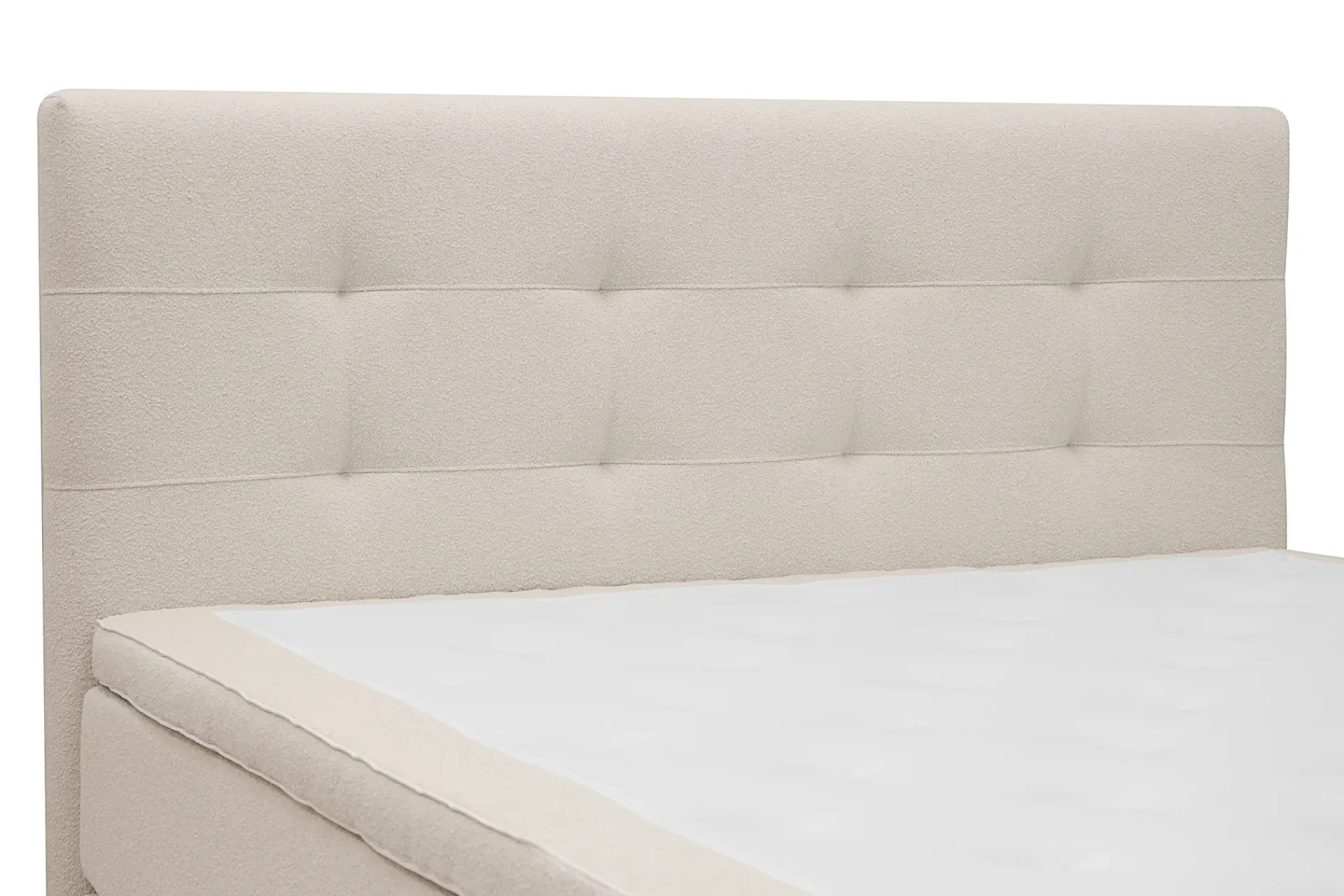 Berg & Strand Kontinentalsenger|Komplett Sengepakke-Hilton Premium Komplett Sengpakke 180x200 cm Kontinentalseng med Sengegavl Lys beige