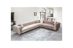 Hjørnesofa-Hjørnesofa Beachport Beige