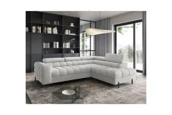 Sovesofaer-Hjørnesofa Eltap Ferucce 276x200x93 cm Lysegrå
