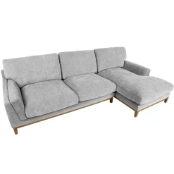 Hjørnesofa-Hjørnesofa HOME4YOU Basil Høyre hjørne grå