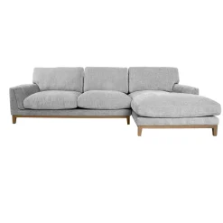 Hjørnesofa-Hjørnesofa HOME4YOU Basil Høyre hjørne grå