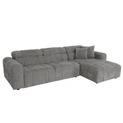 Hjørnesofa-Hjørnesofa HOME4YOU BELISMA høyre hjørne beige