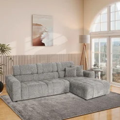Hjørnesofa HOME4YOU BELISMA høyre hjørne