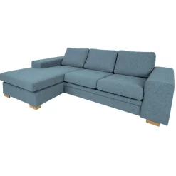 Hjørnesofa-Hjørnesofa HOME4YOU Dagmar lyseblå lys blå