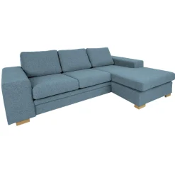 Hjørnesofa-Hjørnesofa HOME4YOU Dagmar lyseblå lys blå