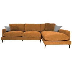 Hjørnesofa-Hjørnesofa HOME4YOU Daisy Høyre hjørne brun