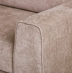 Hjørnesofa-Hjørnesofa HOME4YOU Leila venstre hjørne Beige