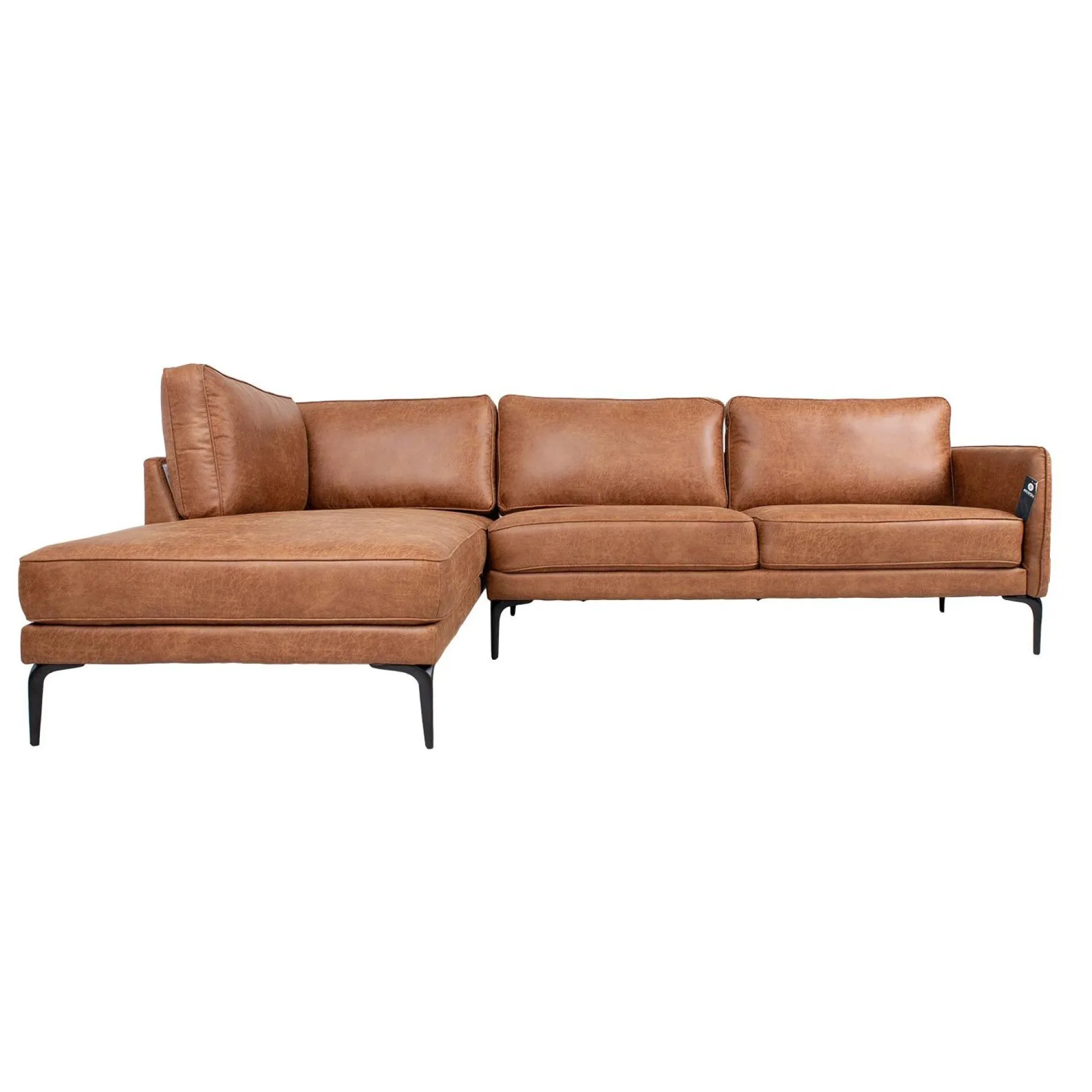 Hjørnesofa-Hjørnesofa HOME4YOU Sofia Venstre hjørne brun