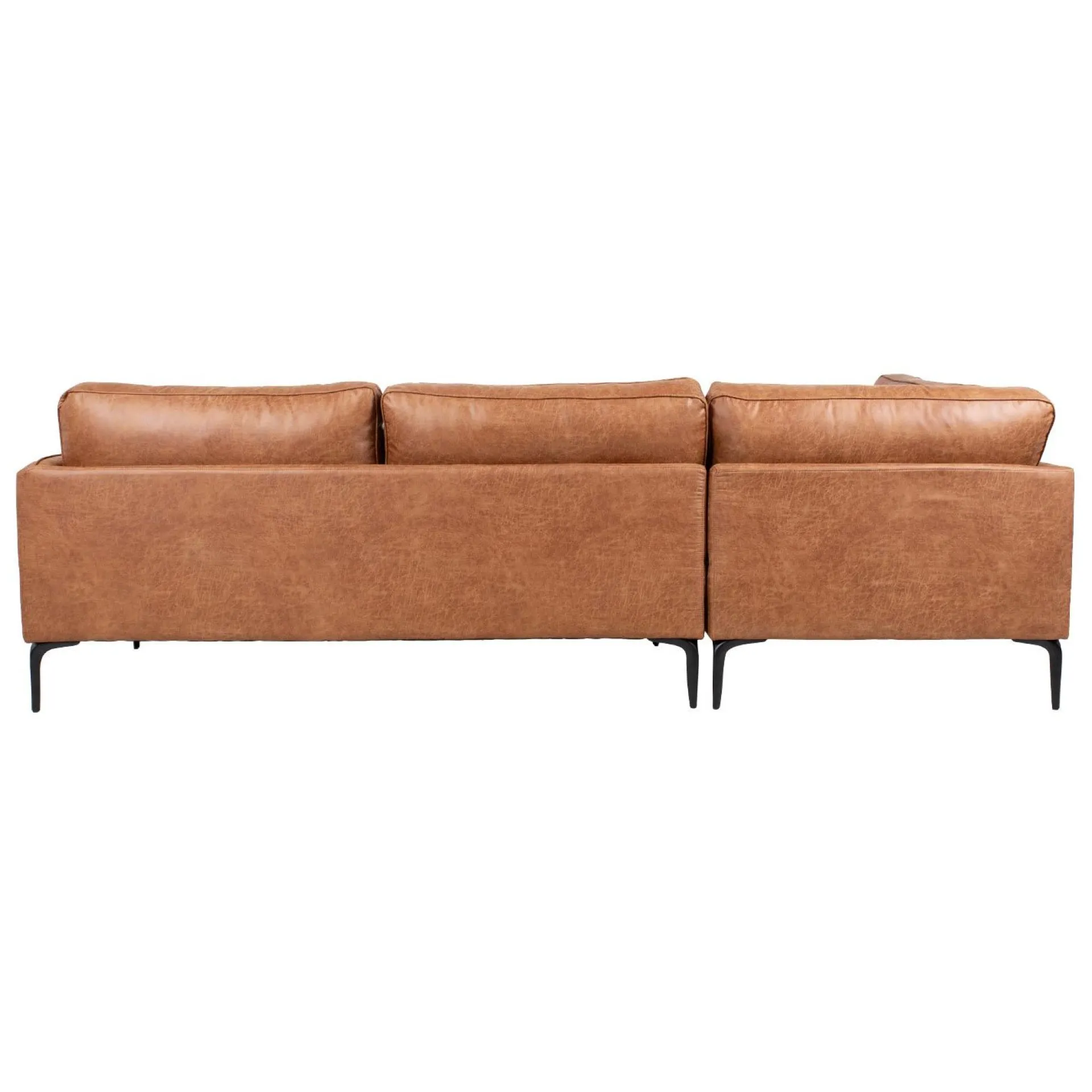 Hjørnesofa-Hjørnesofa HOME4YOU Sofia Venstre hjørne brun