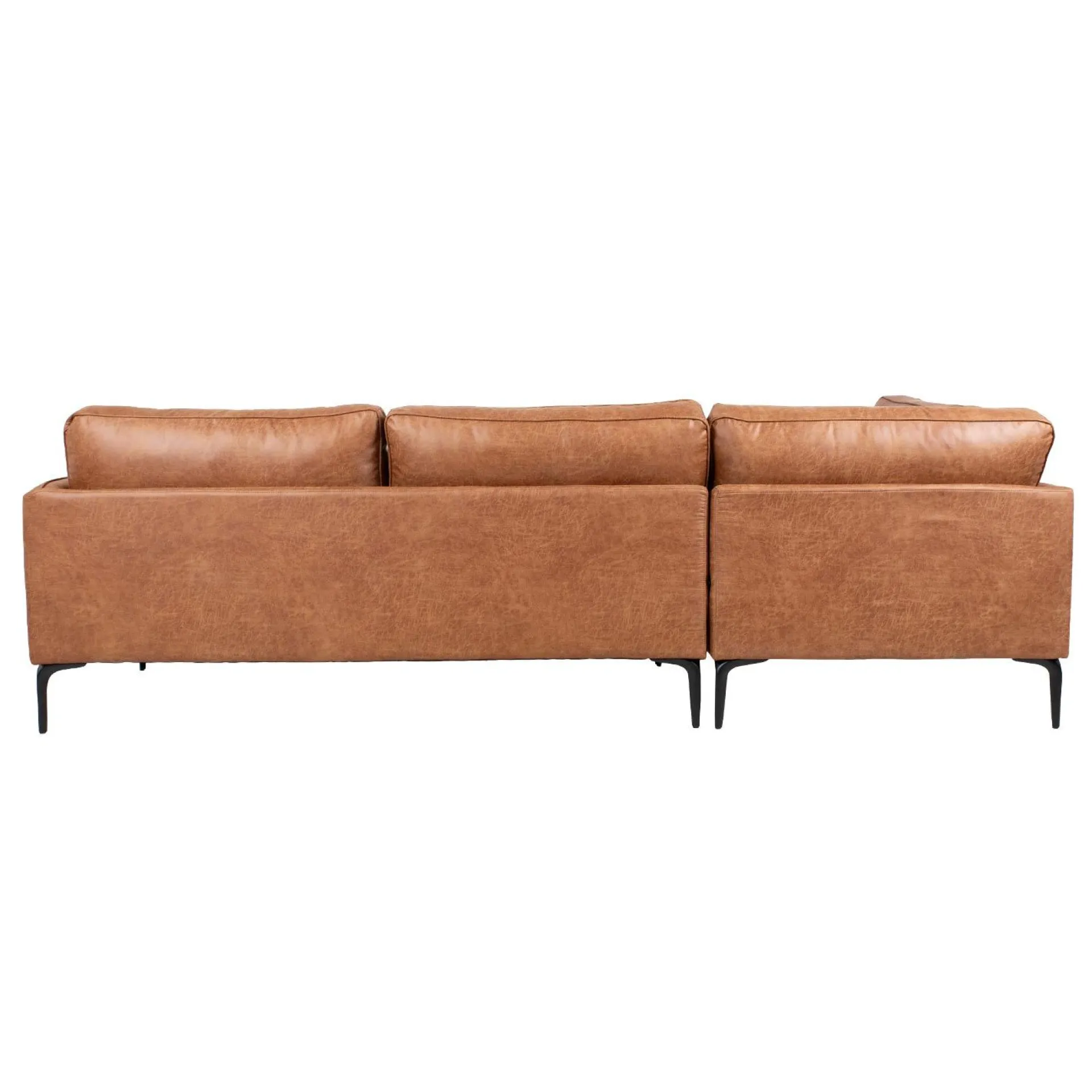 Hjørnesofa-Hjørnesofa HOME4YOU Sofia Venstre hjørne brun