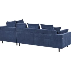 Hjørnesofa-Hjørnesofa Lunner Mørkeblå