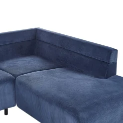 Hjørnesofa-Hjørnesofa Lunner Mørkeblå